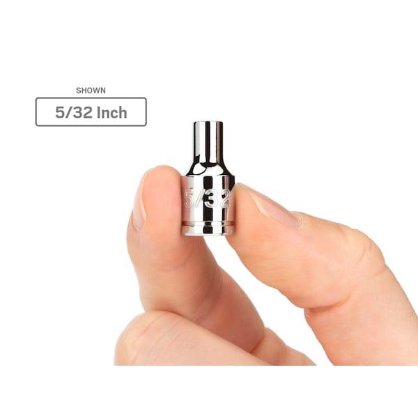 Tekton 1/4 Inch Drive x 11/32 Inch 6-Point Socket - SHD02009