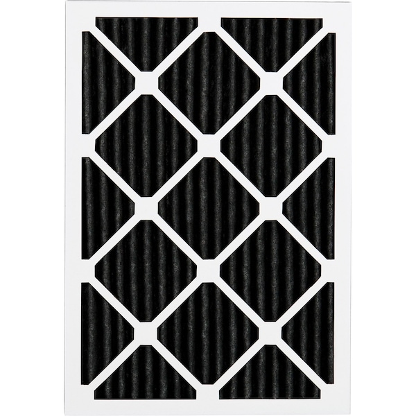 Nordic Pure 12x24x2 Pure Carbon Pleated Air Filter, High Capacity, MERV 8, 3 PK - 12X24X2PCP-3