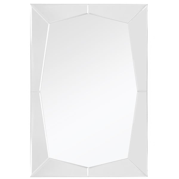 Camden Isle 24 x 36 in. Queen Etched Beveled Bathroom & Vanity Mirror - 86304