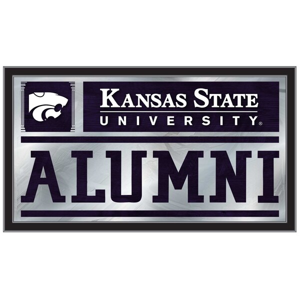 Holland Bar Stool Co Kansas State 26" x 15" Alumni Mirror - MALUMKNSASS