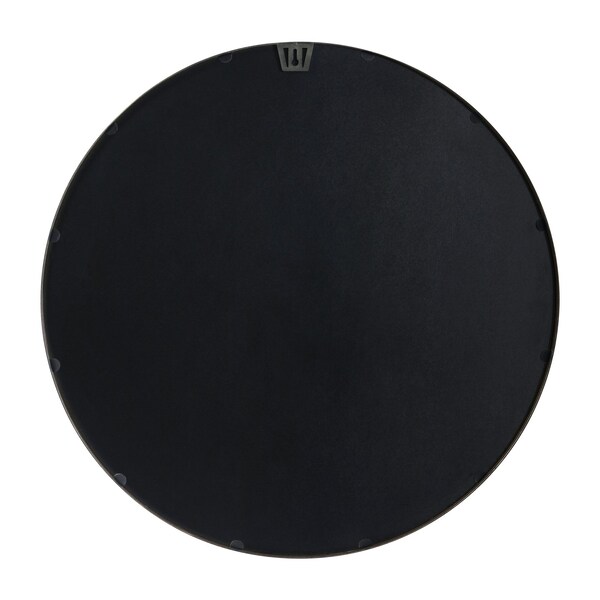 Flash Furniture 27.5in Round Gold Metal Framed Accent Wall Mirror - HMHD-9M3000GD-GLD-GG