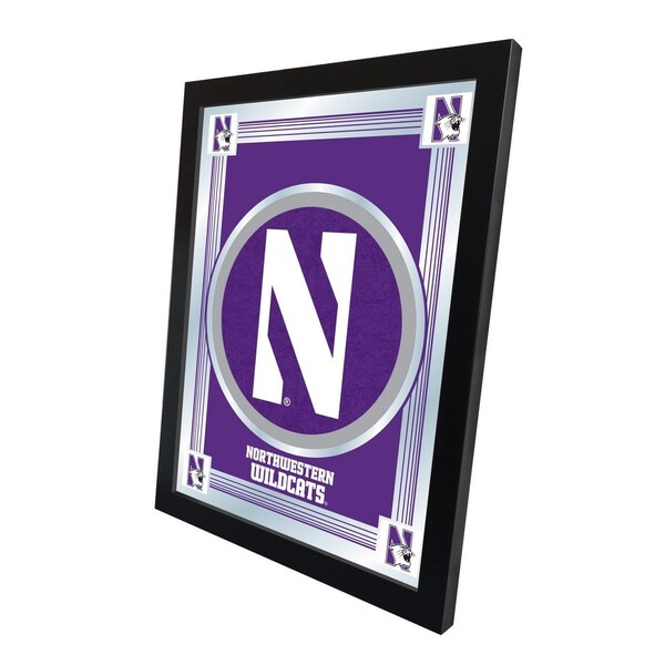 Holland Bar Stool Co Northwestern 17" x 22" Logo Mirror - MLOGONTHWST