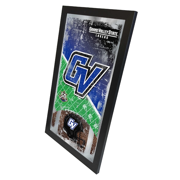 Holland Bar Stool Co Grand Valley State 15" x 26" Football Mirror - MFTBLGVSTUN