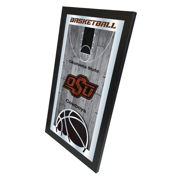 Holland Bar Stool Co Oklahoma State 15" x 26" Basketball Mirror - MBSKTOKSTUN