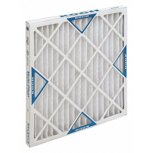 Koch Filter 16x30x2 Pleated Air Filter, High Capacity, MERV 8 - 102-032-018