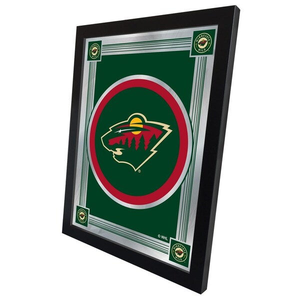 Holland Bar Stool Co Minnesota Wild 17" x 22" Logo Mirror - MLOGOMINWLD