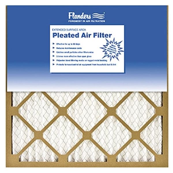 Aaf Flanders Flanders 81555.012025 20x25x1 . Basic Pleated Air Filter - Pack Of 12 - 600843