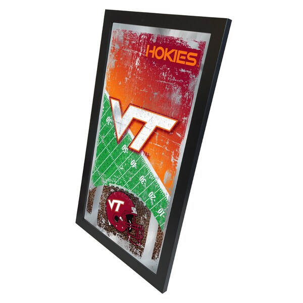 Holland Bar Stool Co Virginia Tech 15" x 26" Football Mirror - MFTBLVATECH