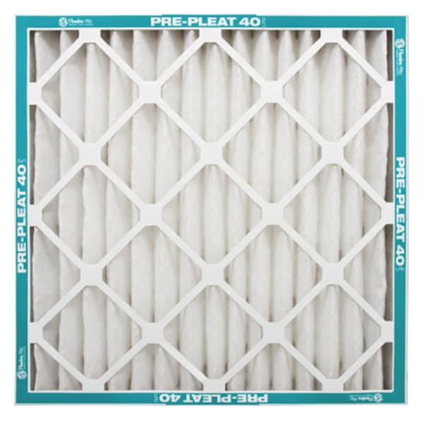 B & K 16x25x1 Pleated Air Filter, Polyester, MERV 8 - 80055.011625