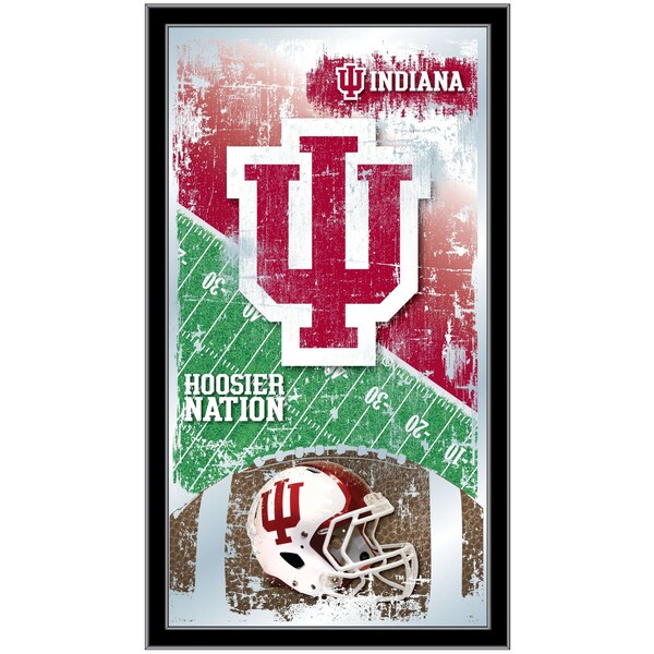 Holland Bar Stool Co Indiana 15" x 26" Football Mirror - MFTBLINDNAU