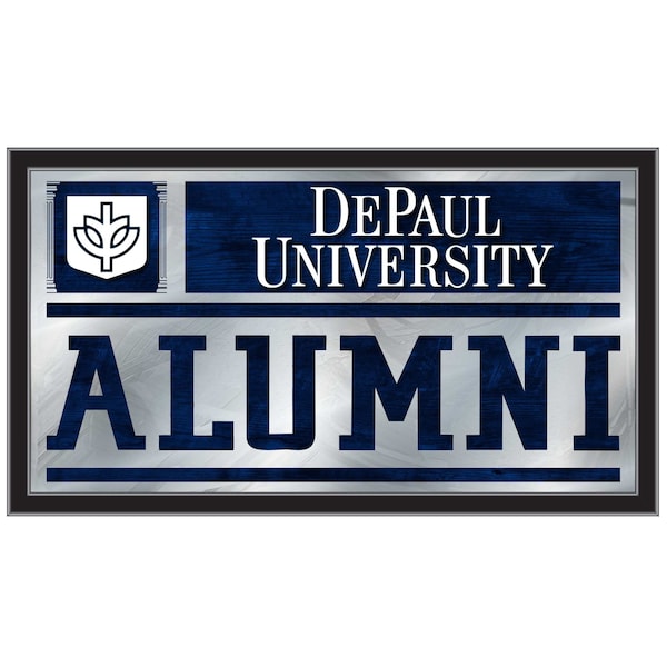 Holland Bar Stool Co DePaul 26" x 15" Alumni Mirror - MALUMDEPAUL