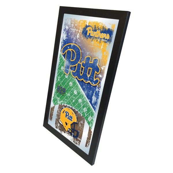 Holland Bar Stool Co Pitt 15" x 26" Football Mirror - MFTBLPITTSB