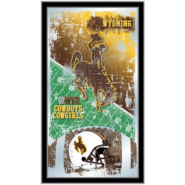 Holland Bar Stool Co Wyoming 15" x 26" Football Mirror - MFTBLWYMNG