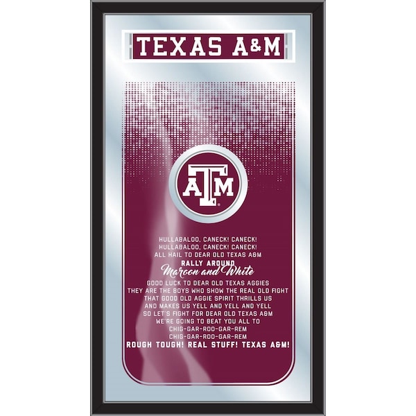 Holland Bar Stool Co Texas A&M 26" x 15" Fight Song Mirror - MFGHTTEXA-M