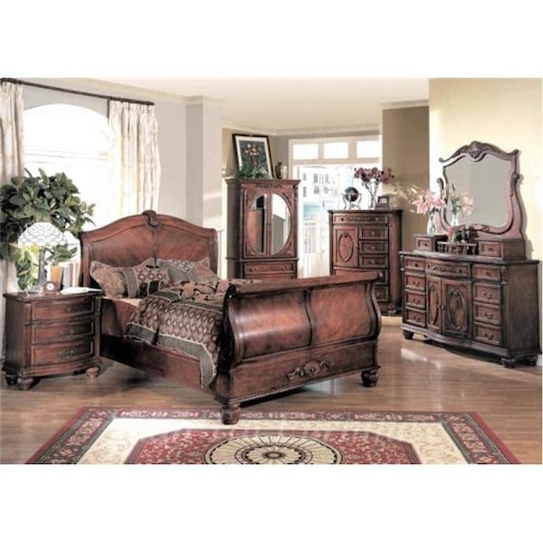 Myco Furniture   Inc MYCO Furniture  PR9246M Providence Mirror - Cherry - PR9246M