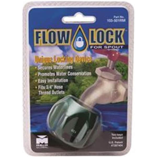Mueller Industries Mueller Industries 103-501RM Flow Lock Hose Bibb Lock Mixed Keys - 103-501RM