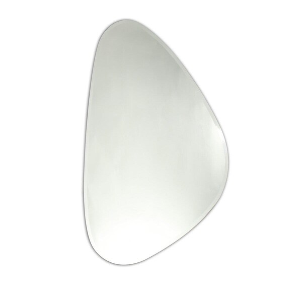 Tapis Rugs Lyzeth Large Frameless Wall Mirror - 24 x 39 in. - TA2542896