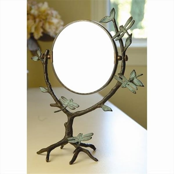 Spi Home SPI Home BP25408 Dragonfly on Branch Mirror - BP25408