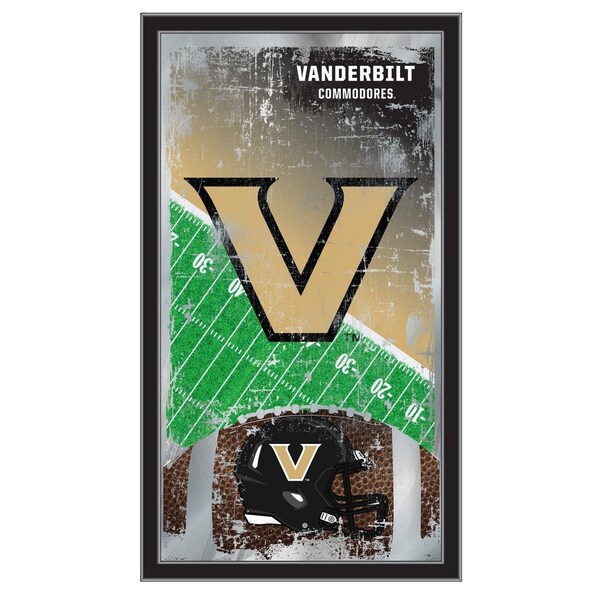 Holland Bar Stool Co Vanderbilt 15" x 26" Football Mirror - MFTBLVANDER