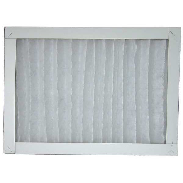 E. L. Foust Co 10x13x1 Pleated Air Filter, Blended Fiber, MERV 8, 0.3 micron - 400-2255