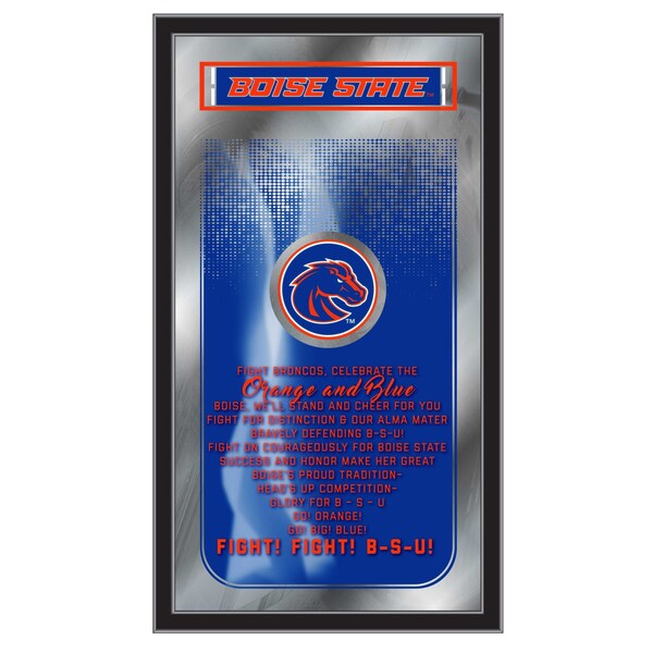 Holland Bar Stool Co Boise State 26" x 15" Fight Song Mirror - MFGHTBOISES