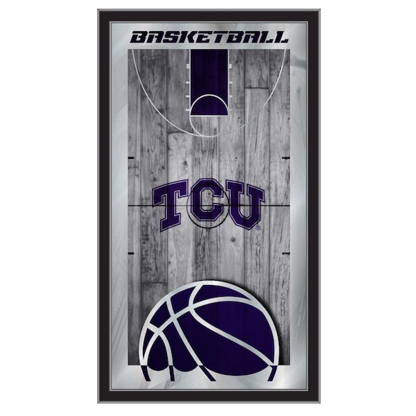 Holland Bar Stool Co TCU 15" x 26" Basketball Mirror - MBSKTTEXCHR