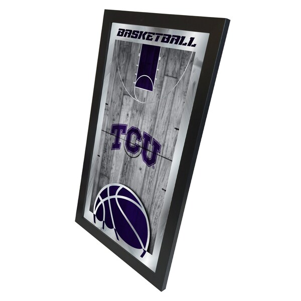 Holland Bar Stool Co TCU 15" x 26" Basketball Mirror - MBSKTTEXCHR