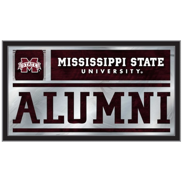 Holland Bar Stool Co Mississippi State 26" x 15" Alumni Mirror - MALUMMSSSTU