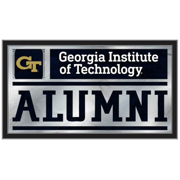 Holland Bar Stool Co Georgia Tech 26" x 15" Alumni Mirror - MALUMGATECH