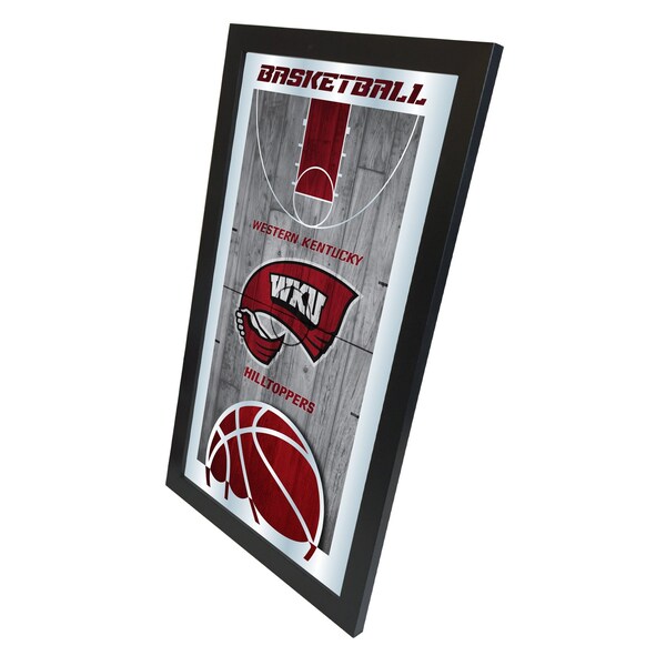 Holland Bar Stool Co Western Kentucky 15" x 26" Basketball Mirror - MBSKTWESTKY