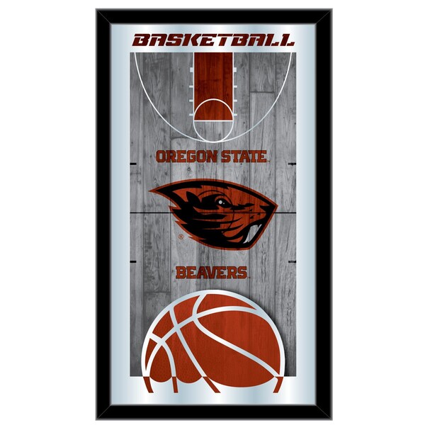 Holland Bar Stool Co Oregon State 15" x 26" Basketball Mirror - MBSKTOREGST