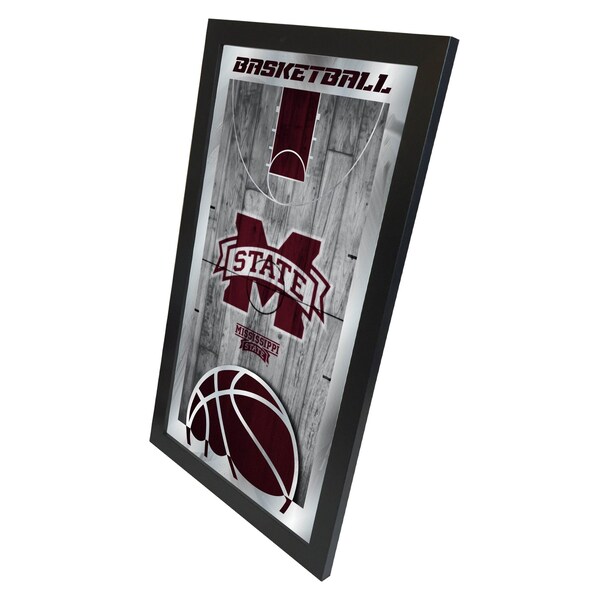 Holland Bar Stool Co Mississippi State 15" x 26" Basketball Mirror - MBSKTMSSSTU