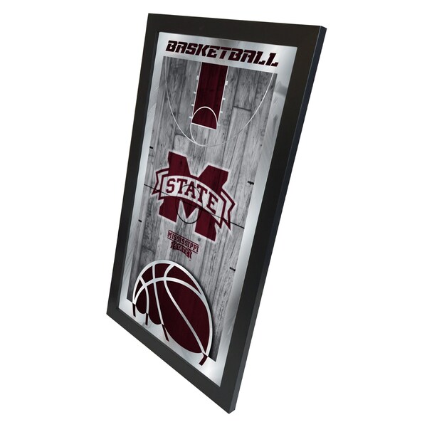 Holland Bar Stool Co Mississippi State 15" x 26" Basketball Mirror - MBSKTMSSSTU