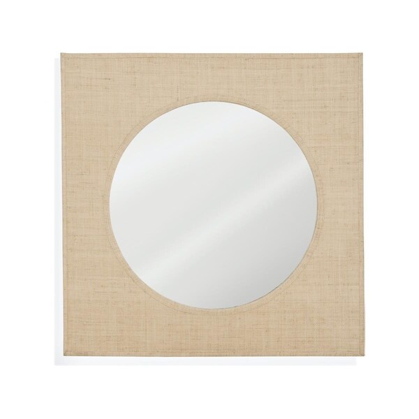 Bassett Miror Co Bassett Mirror Wall Mirror, Natural - M4764EC