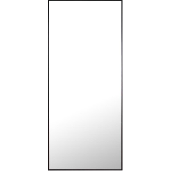 Elegant Lighting Elegant Lighting  30 in. Eternity Metal Frame Rectangle Mirror, Black - MR4084BK