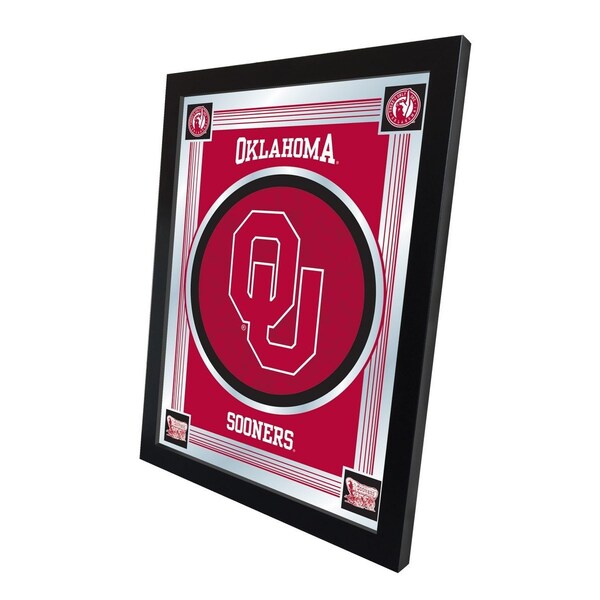 Holland Bar Stool Co Oklahoma 17" x 22" Logo Mirror - MLOGOOKLHMA