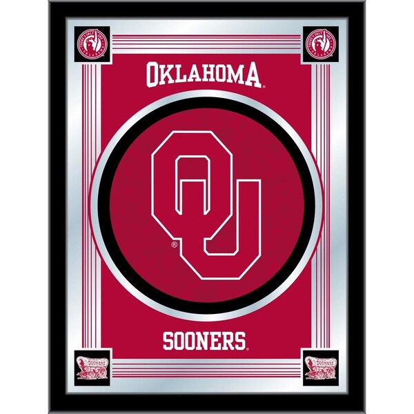Holland Bar Stool Co Oklahoma 17" x 22" Logo Mirror - MLOGOOKLHMA