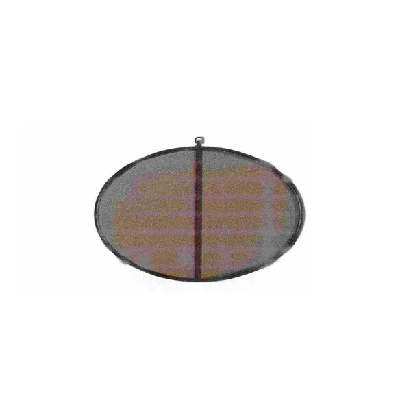 Elegant Decor Metal Frame Round Mirror With Decorative Hook 24 Inch Black Finish - MR4051BK