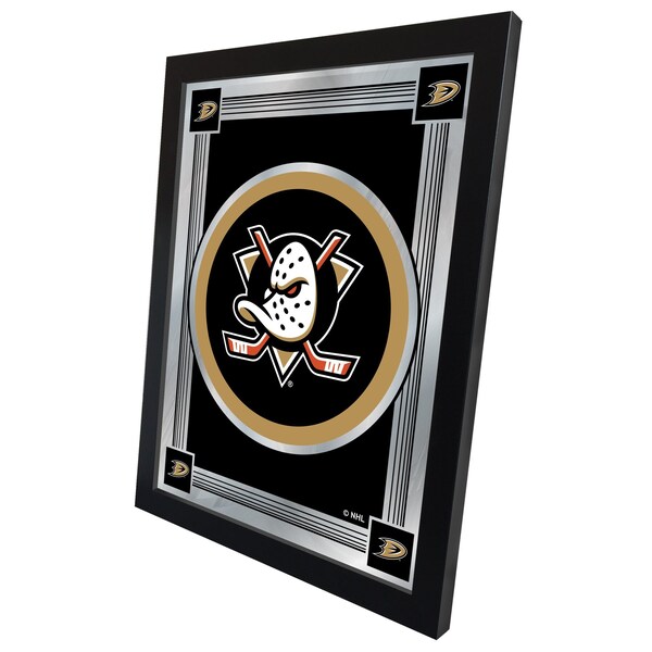 Holland Bar Stool Co Anaheim Ducks 17" x 22" Logo Mirror - MLOGOANADKS