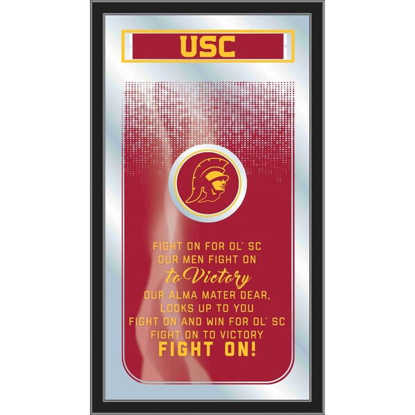 Holland Bar Stool Co USC Trojans 26" x 15" Fight Song Mirror - MFGHTSOUCAL