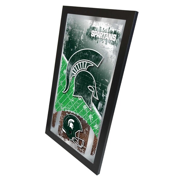 Holland Bar Stool Co Michigan State 15" x 26" Football Mirror - MFTBLMICHST