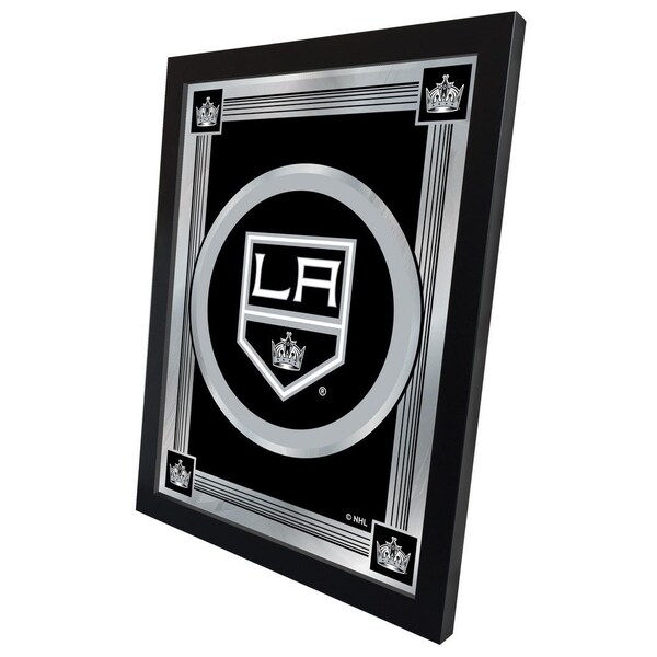 Holland Bar Stool Co Los Angeles Kings 17" x 22" Logo Mirror - MLOGOLAKING