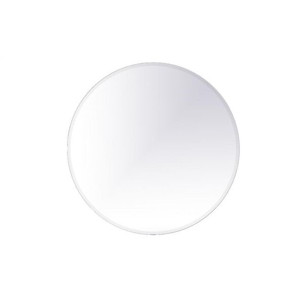 Elegant Decor 42 in. Gracin Round Mirror Clear - MR401942