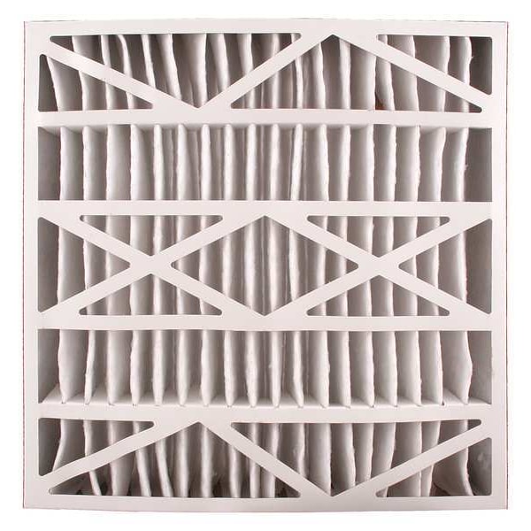 Bestair 20x20x5 Furnace Air Cleaner Filter, MERV 11, Synthetic Media, Beverage Board Frame - 5-2020-11-2
