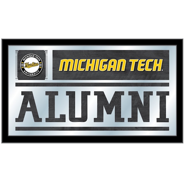 Holland Bar Stool Co Michigan Tech 26" x 15" Alumni Mirror - MALUMMITECH