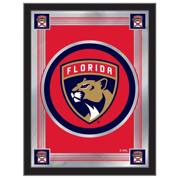Holland Bar Stool Co Florida Panthers 17" x 22" Logo Mirror - MLOGOFLAPAN