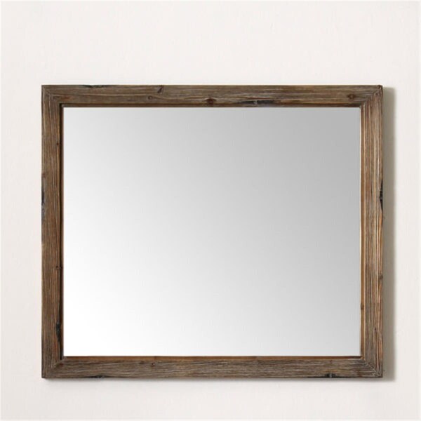 Legion Furniture 36 x 1.2 x 42 in. Mirror for 48 in. Vanities, Brown - WH8242-M