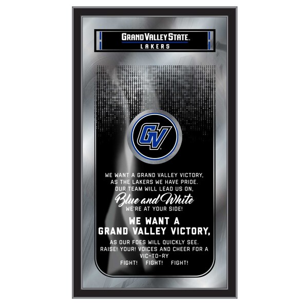 Holland Bar Stool Co Grand Valley State 26" x 15" Fight Song Mirror - MFGHTGVSTUN