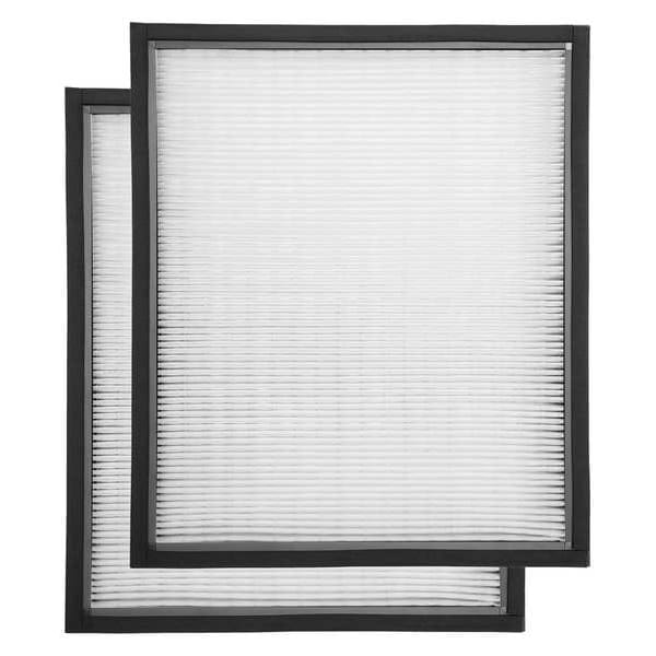 Bluedri Air Scrubber Filter, MERV 17, 17x19x2", 2PK - B-AIR-AS-HF