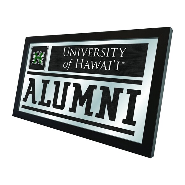 Holland Bar Stool Co University of Hawaii 26" x 15" Alumni Mirror - MALUMHAWAII